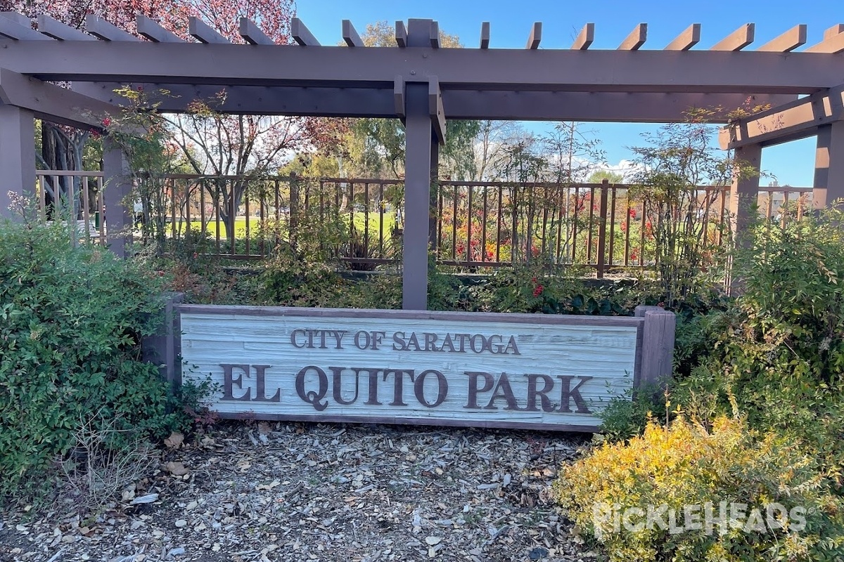 Photo of Pickleball at El Quito Park